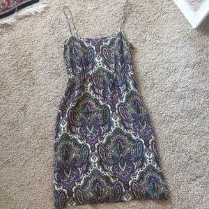 Jcrew Paisley Dress
